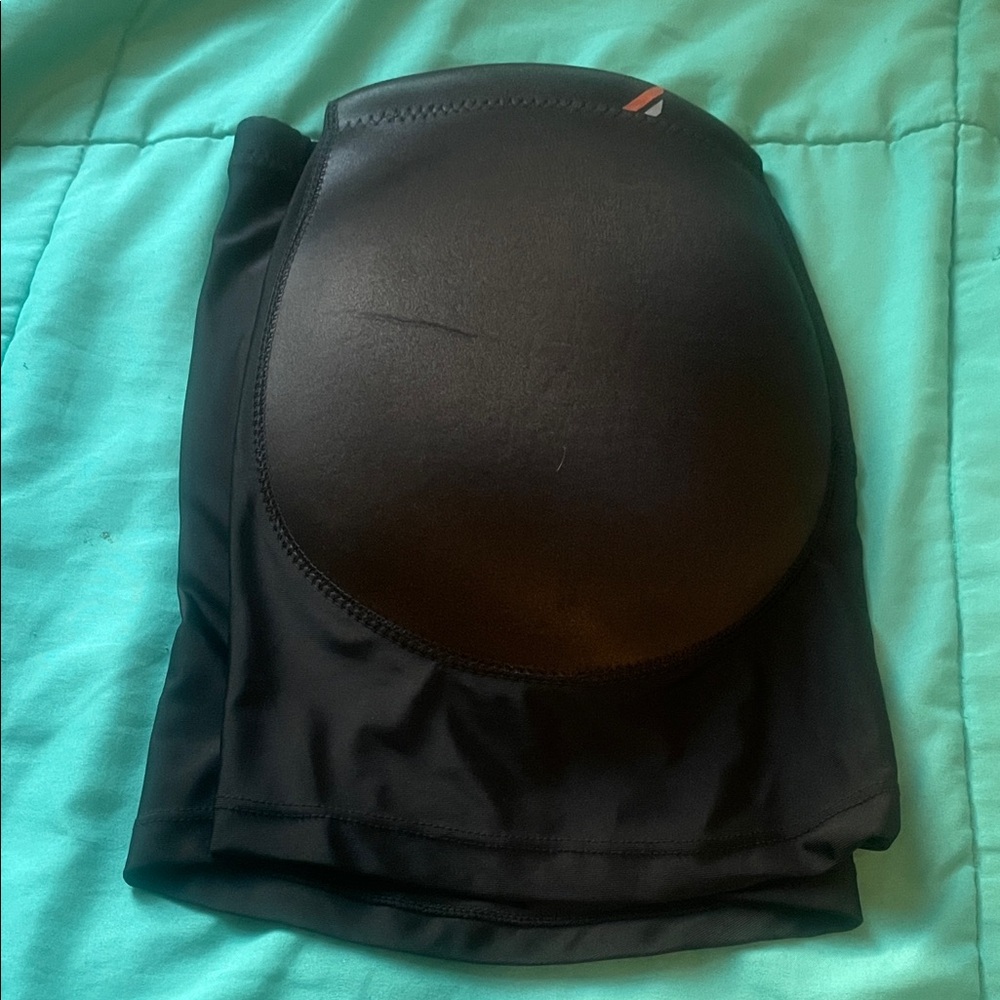 Black Protective Padded Shorts - Sleek Impact Layer